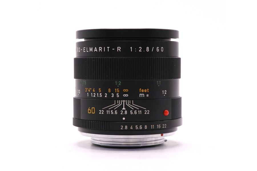 Macro-Elmarit-R 2.8/60mm Leitz Wetzlar (Germany, 1984)