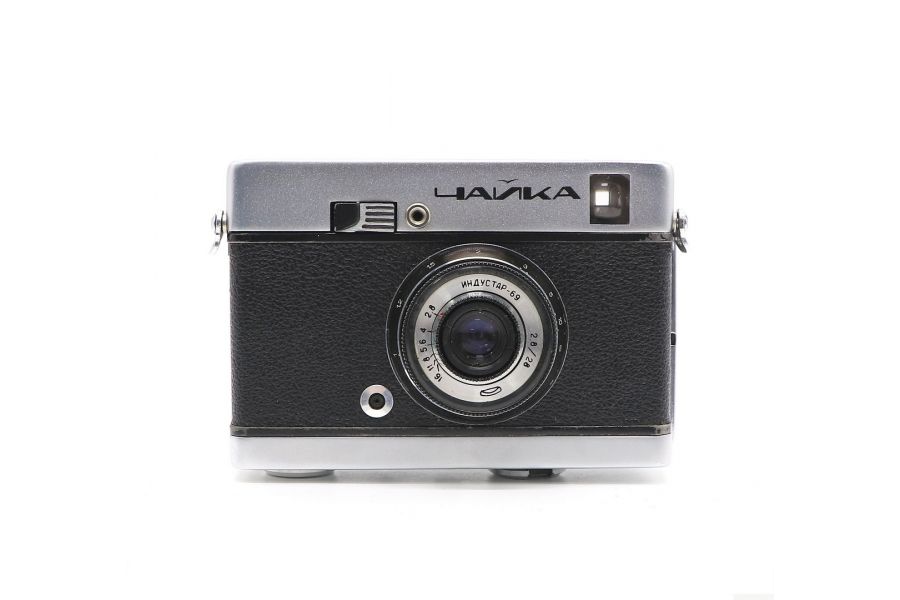 Чайка + Индустар-69 в упаковке (СССР, 1961)