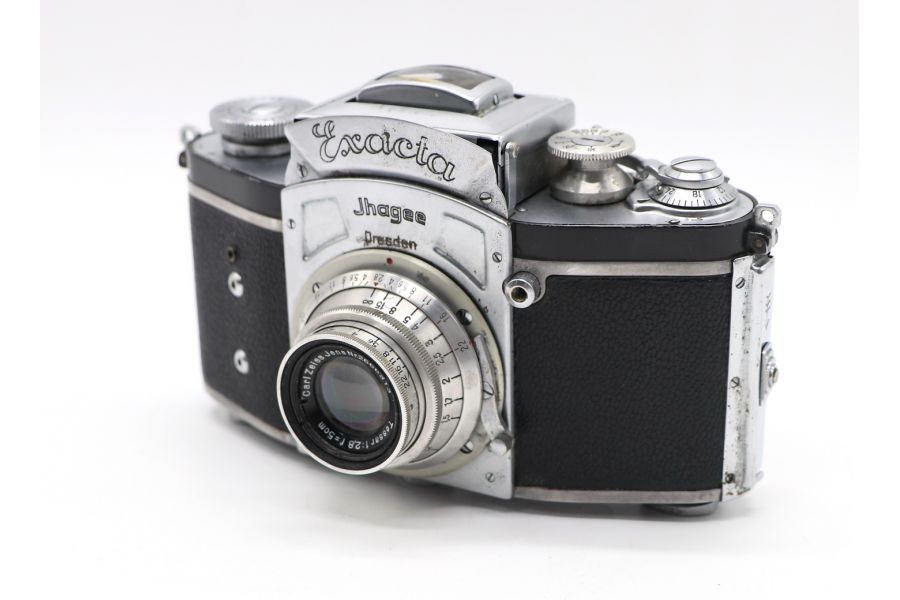 Exacta Ihagee Dresden + Tessar 2.8/50mm