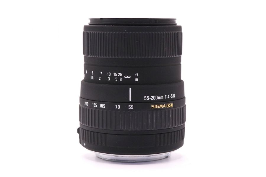 Sigma AF 55-200mm f/4-5.6 DC для Canon EF