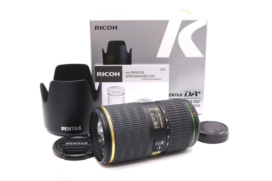 Pentax-DA* SMC 50-135mm f/2.8 ED [IF] SDM в упаковке