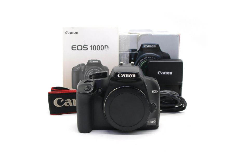 Canon EOS 1000D body в упаковке (пробег 16465 кадров)