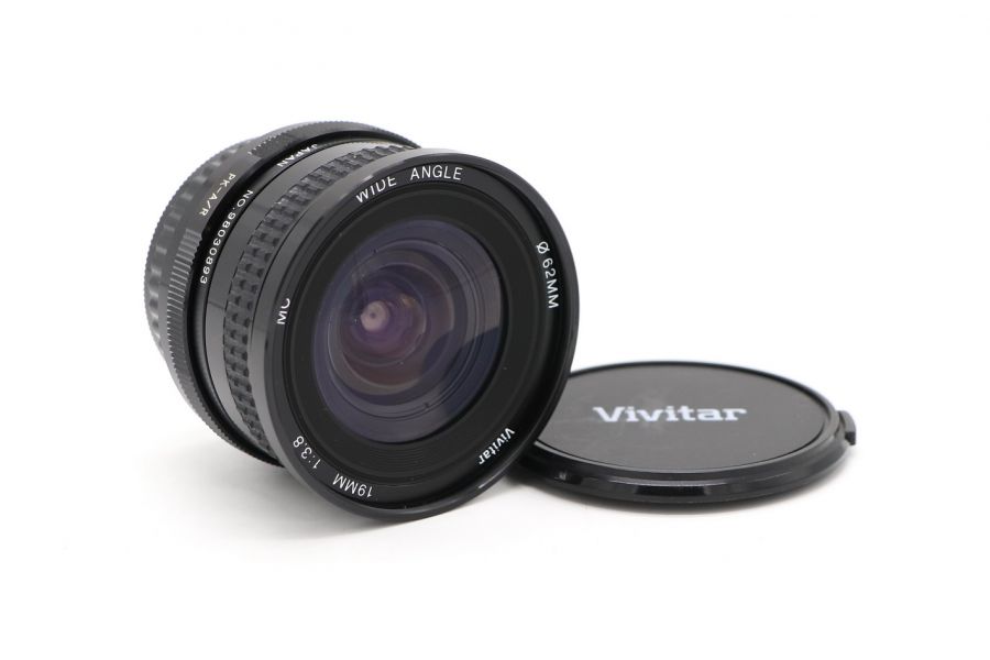 Vivitar 19mm f/3.8 MC Pentax K (Japan, 1984)