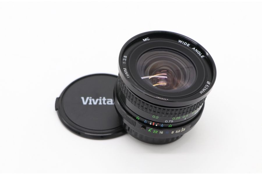 Vivitar 19mm f/3.8 MC Pentax K (Japan, 1984)