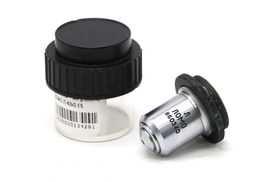 Объектив микроскопа ЛОМО Л 40х0.65