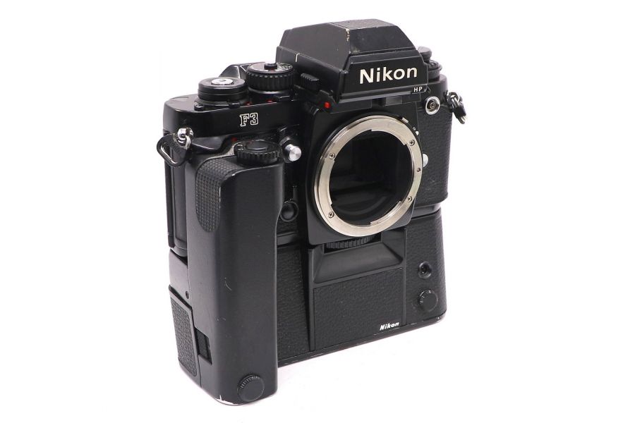Nikon F3 HP body + Motor Drive MD-4