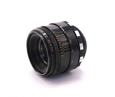 Светосильный объектив Гелиос-44 2/58 М39 зебра