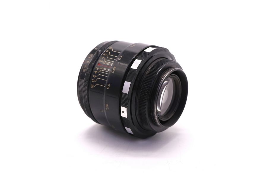 Светосильный объектив Гелиос-44 2/58 М39 зебра