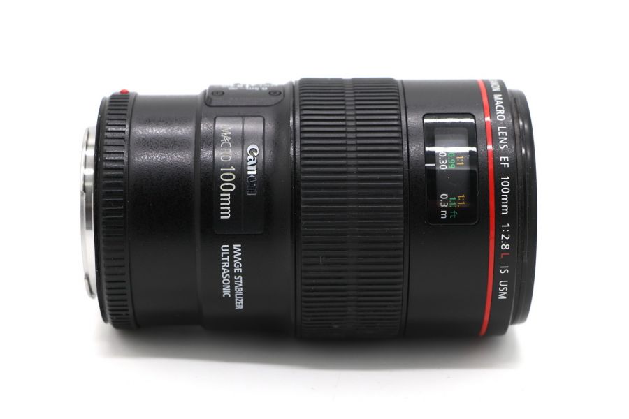 Canon EF 100mm f/2.8L Macro IS USM в упаковке