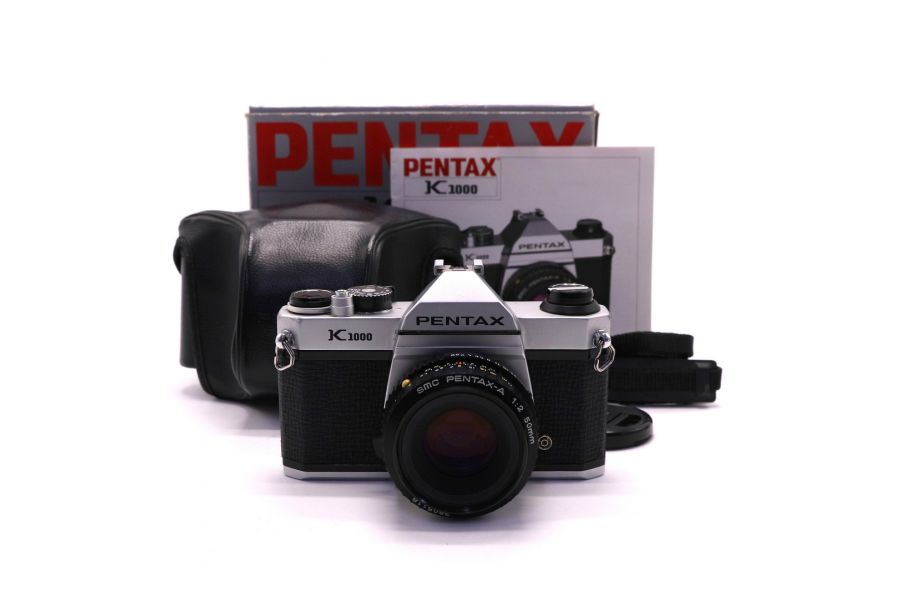 Pentax K1000 kit в упаковке