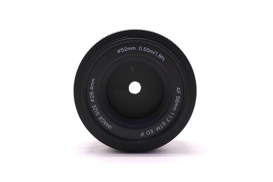 Объектив Viltrox 56mm f/1.7 для Sony E в упаковке 