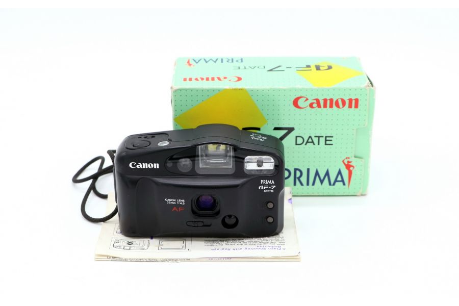 Canon Prima AF-7 Date в упаковке