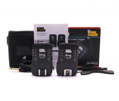 Радиосинхронизатор Pixel King I-TTL Flash Trigger for Nikon в упаковке