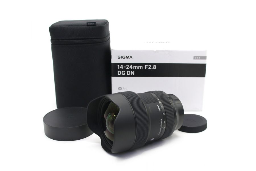 Sigma AF 14-24mm f/2.8 DG DN Art Sony E в упаковке