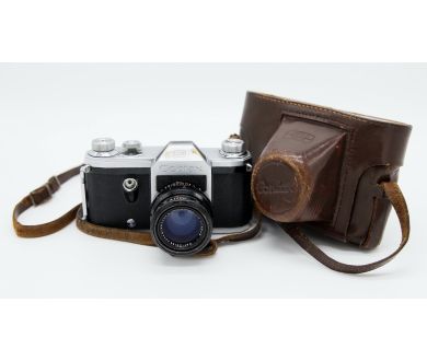 Contax S + Biotar T 2/58mm (Germany, 1953)