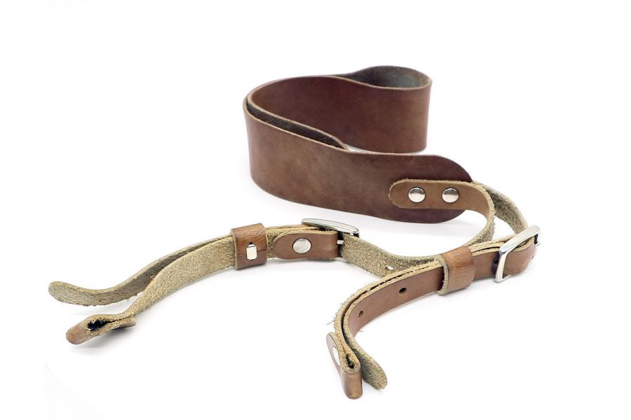 Ремень кожаный Olster Black