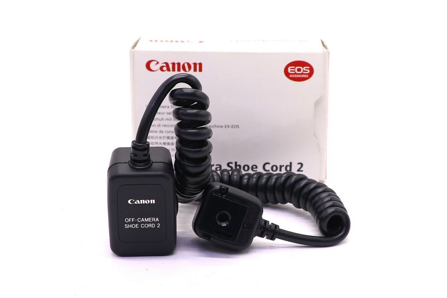 Синхрокабель Canon Off-Camera Shoe Cord 2 в упаковке