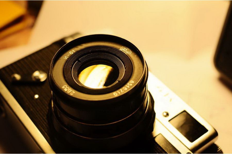 Зоркий 4К + Индустар-61 2,8/53 (СССР, 1975г.)