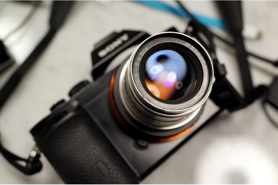 Юпитер 8 П f2/50mm для Sony Nex (1957г. в)