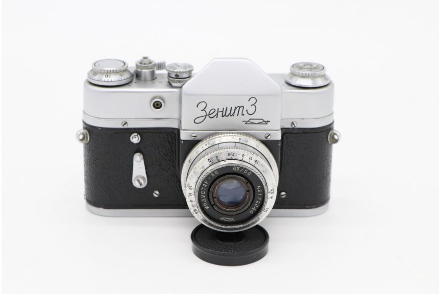 Зенит 3 + Индустар-50 (СССР, 1962)