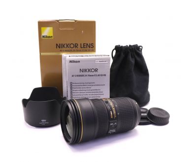 Nikon 24-70mm f/2.8E ED VR AF-S Nikkor новый