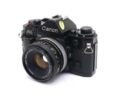 Canon A-1 + Canon FD 50mm f/1.8