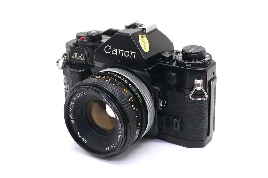 Canon A-1 + Canon FD 50mm f/1.8