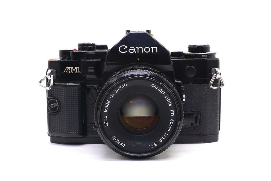 Canon A-1 + Canon FD 50mm f/1.8