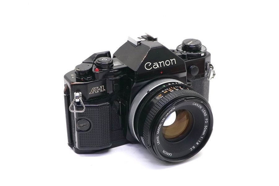 Canon A-1 + Canon FD 50mm f/1.8