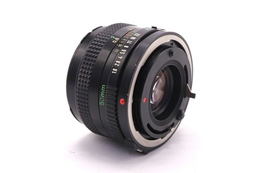 Стандартный, легкий объектив Canon FD 50mm f/1.8
