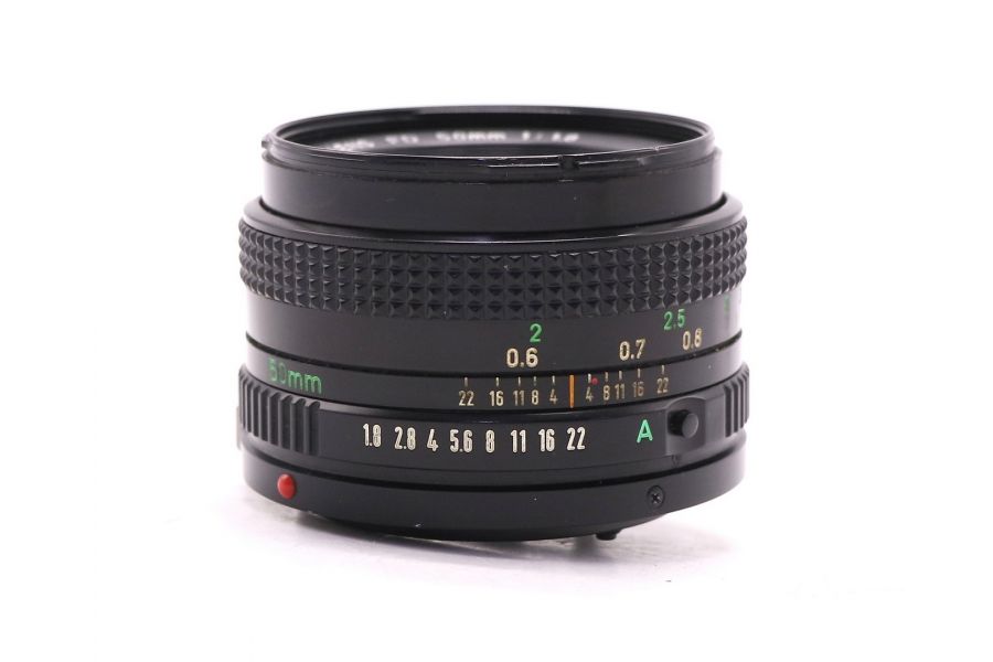 Стандартный, легкий объектив Canon FD 50mm f/1.8