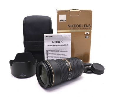 Nikon 24-70mm f/2.8E ED VR AF-S Nikkor в упаковке