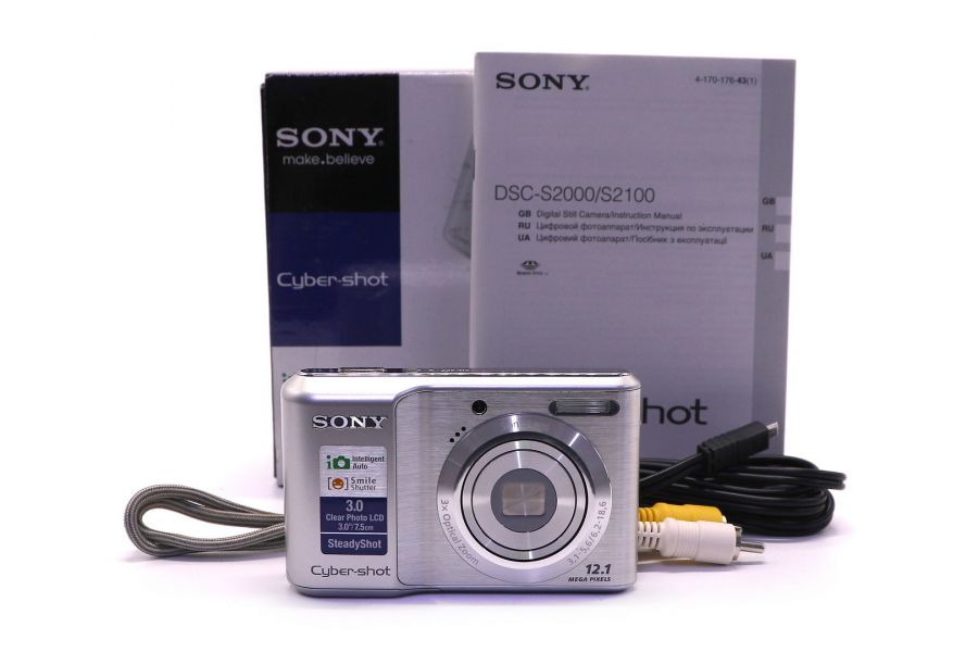 Sony Cyber-shot DSC-S2100 в упаковке