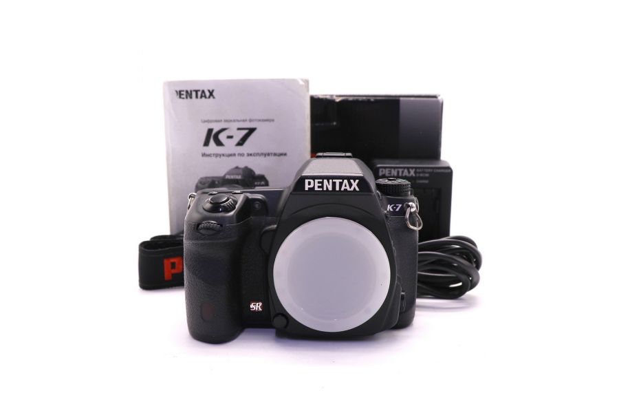 Pentax K-7 body в упаковке (пробег 47400 кадров)