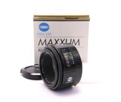Купить Minolta AF Maxxum 50mm f/1.7 (22) в упаковке Minolta AF Maxxum 50mm f/1.7 (22) в упаковке