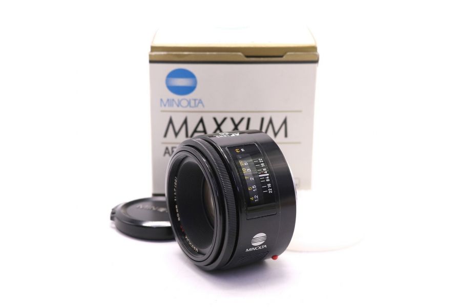 Minolta AF Maxxum 50mm f/1.7 (22) в упаковке