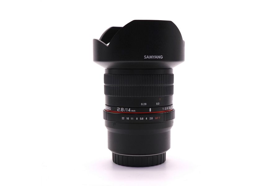 Samyang 14mm f/2.8 ED AS IF UMC Micro 4/3 в упаковке