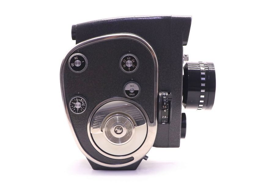 Кинокамера Кварц 2м прописью (КМЗ, 1971)