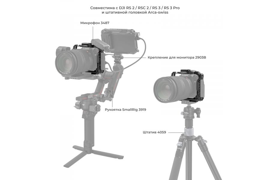 Клетка SmallRig 4022 для Panasonic S5 II/S5 IIX