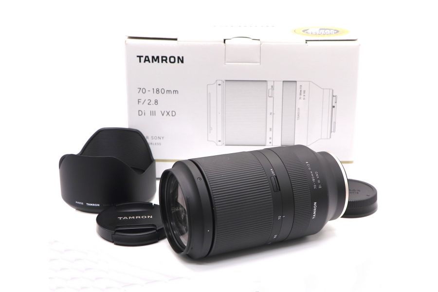 Tamron 70-180mm f/2.8 Di III VXD Sony E в упаковке