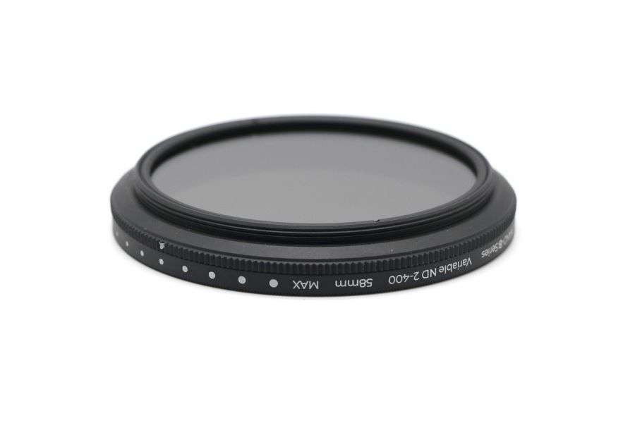 Светофильтр K&F Concept NANO-B Variable ND2-400 58mm