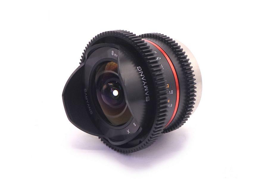 Samyang 8mm f/3.1 UMC Fish-eye II CINE для Fujifilm X в упаковке