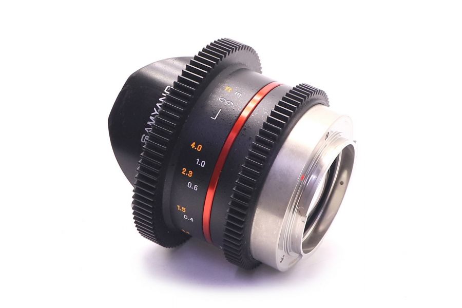 Samyang 8mm f/3.1 UMC Fish-eye II CINE для Fujifilm X в упаковке