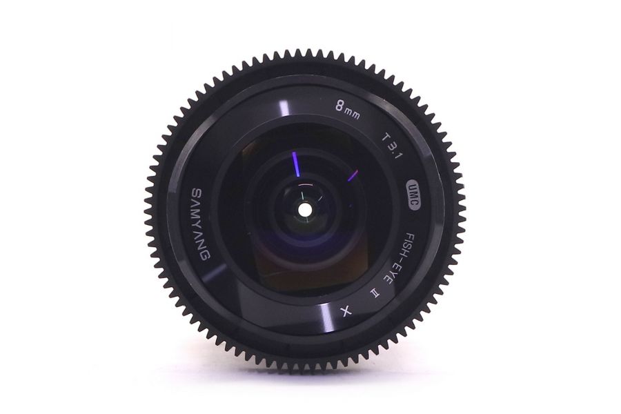 Samyang 8mm f/3.1 UMC Fish-eye II CINE для Fujifilm X в упаковке