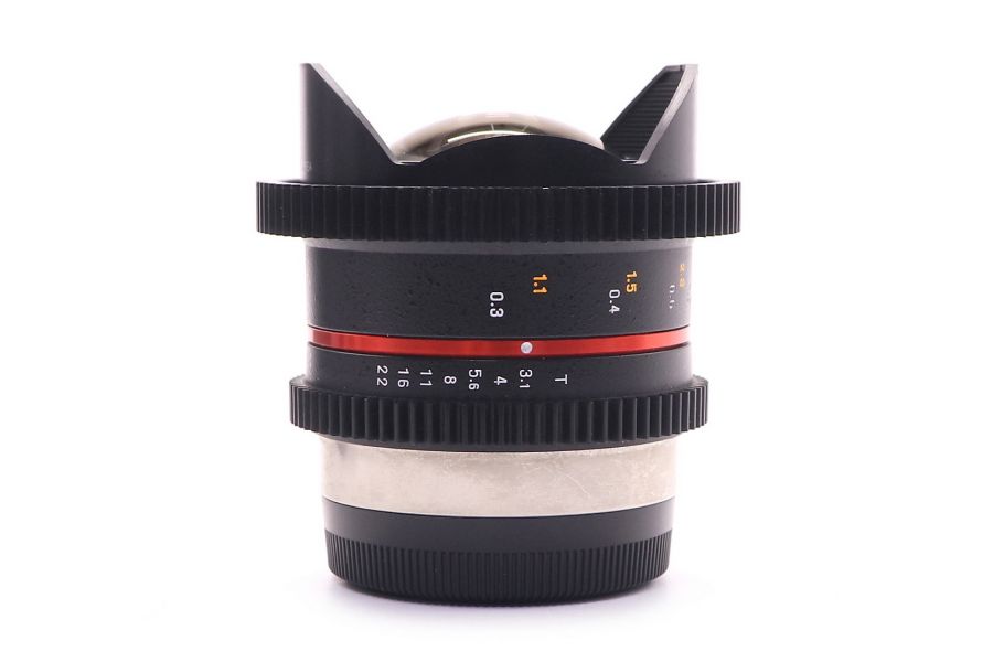 Samyang 8mm f/3.1 UMC Fish-eye II CINE для Fujifilm X в упаковке