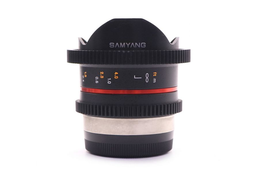 Samyang 8mm f/3.1 UMC Fish-eye II CINE для Fujifilm X в упаковке