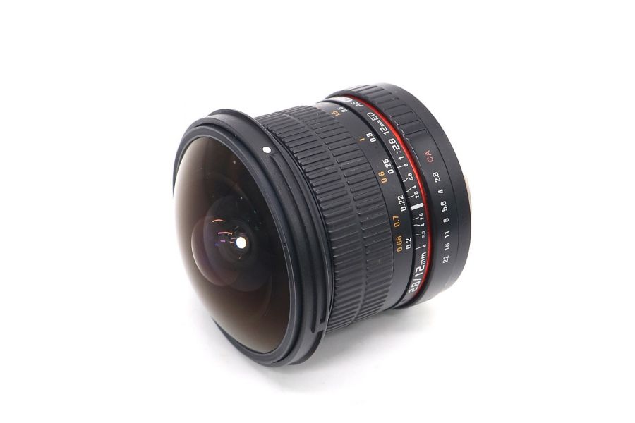 Samyang 12mm f/2.8 ED AS NCS Fisheye в упаковке