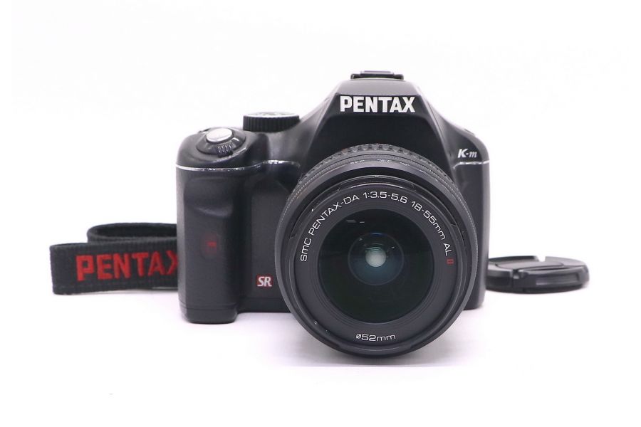 Pentax K-m kit (пробег 27850 кадров)