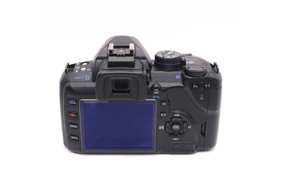 Olympus E-520 kit (пробег 15500 кадров)