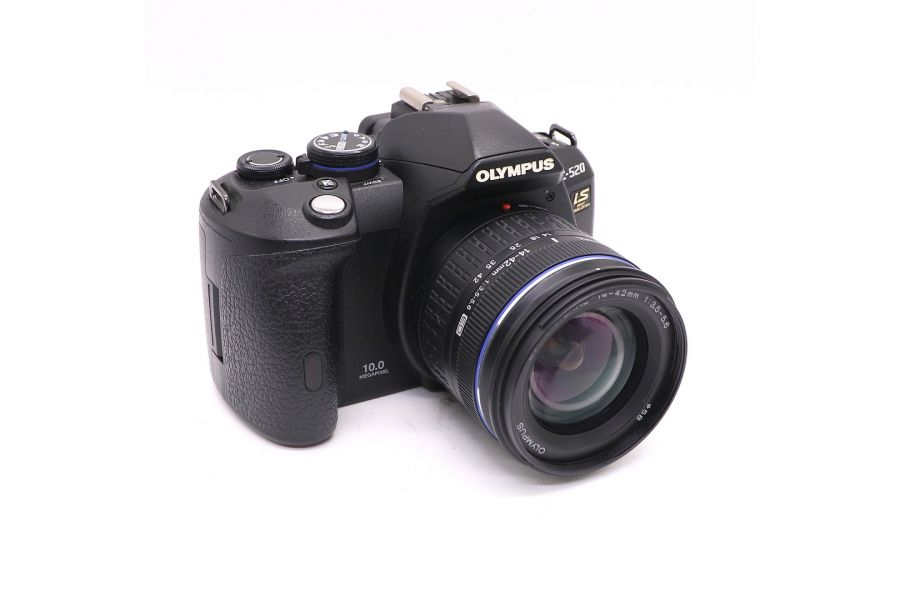 Olympus E-520 kit (пробег 15500 кадров)